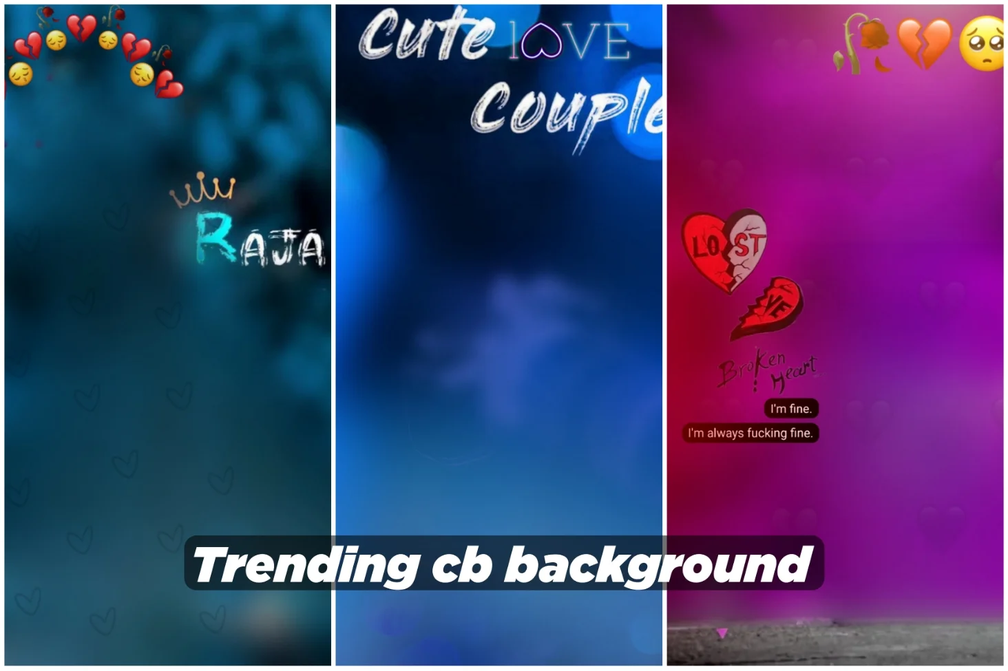 Broken Heart Cb Editing Photo Background 2023