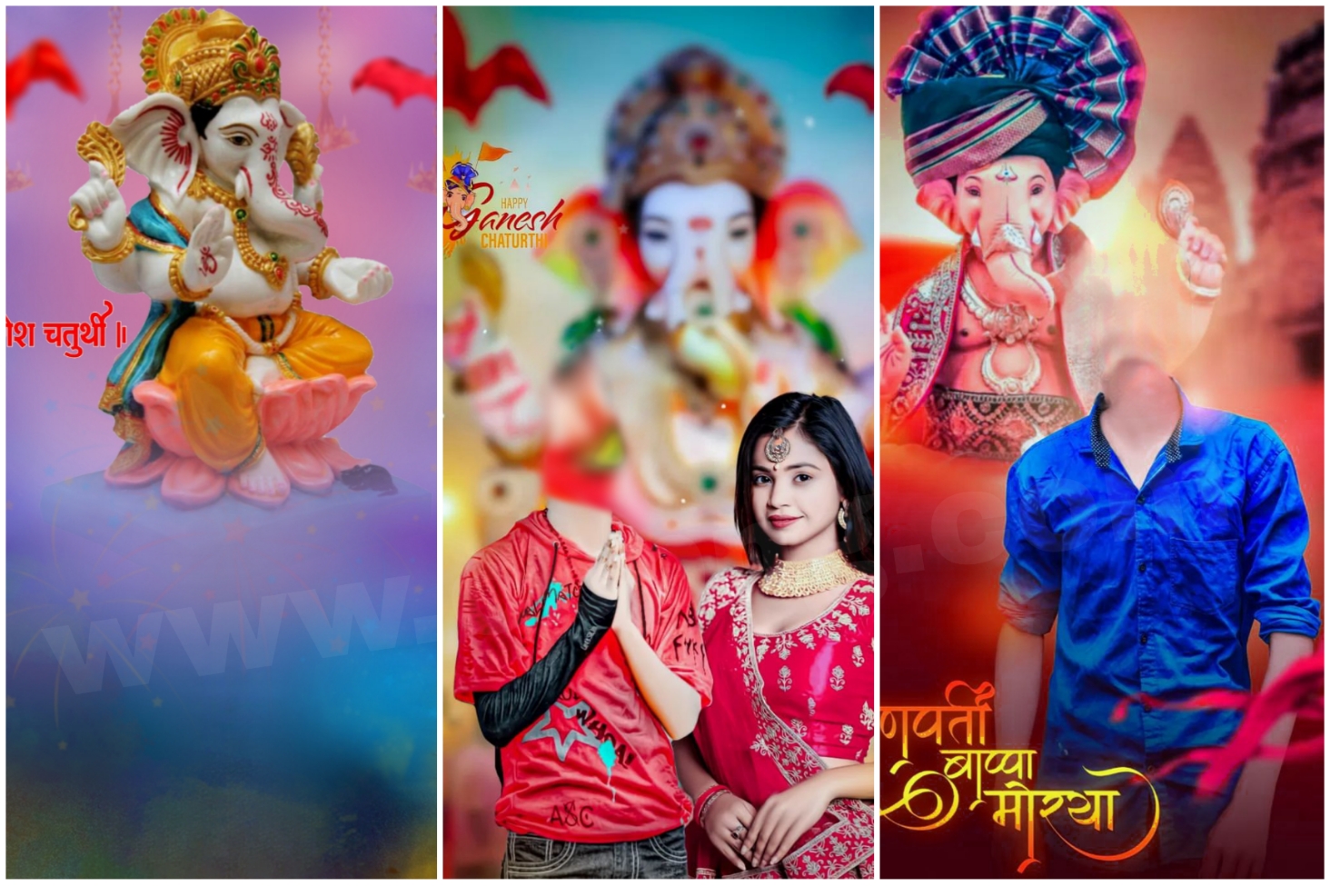 Happy Ganesh Chaturthi Hd Editing Background Picsart