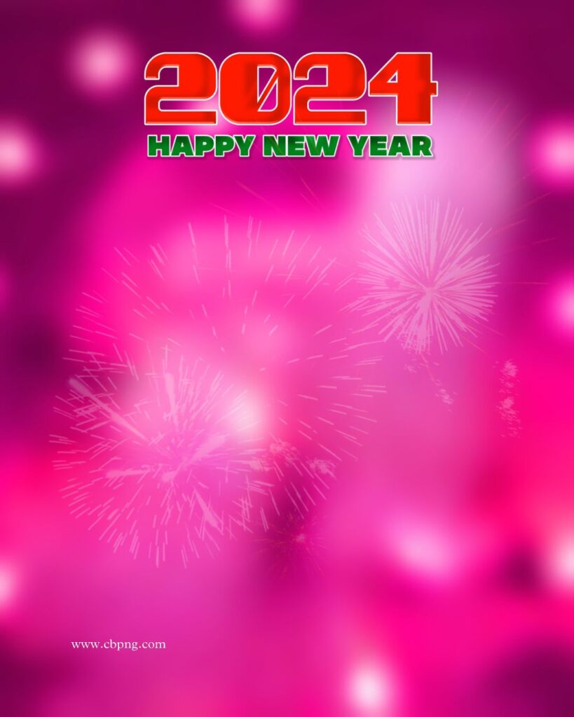 2024 Happy New Year Latest Editing Background hd