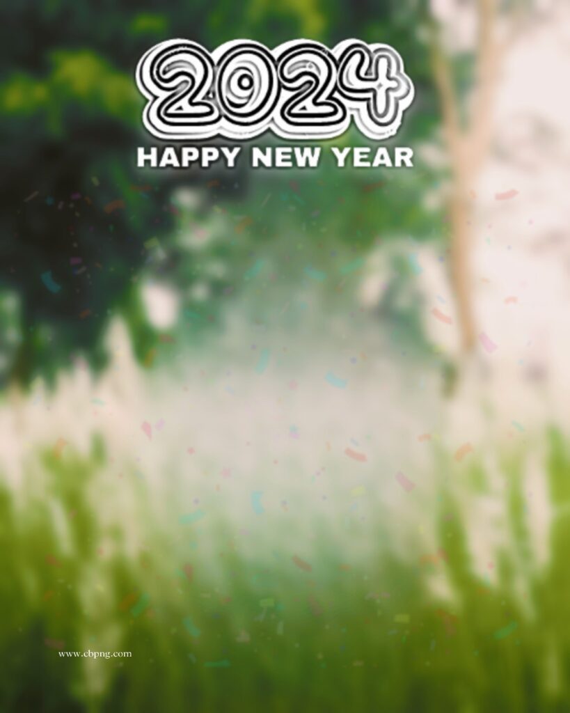 Happy New Year 2024 Images Photoshop Background