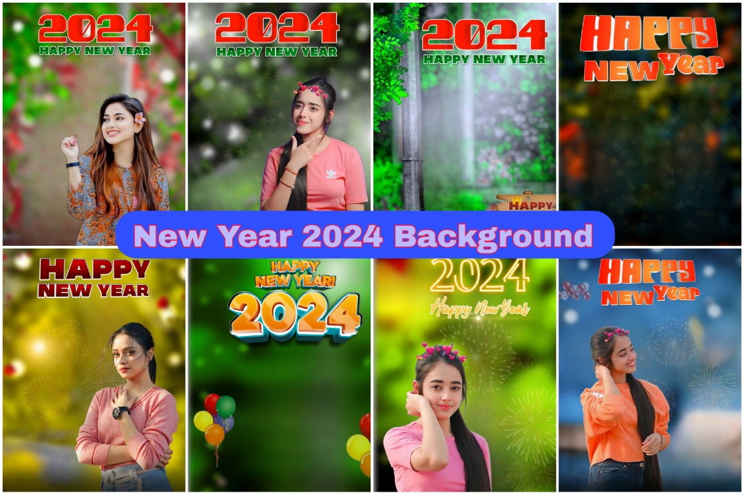 Happy New Year 2024 Photo Editing Background Autodesk