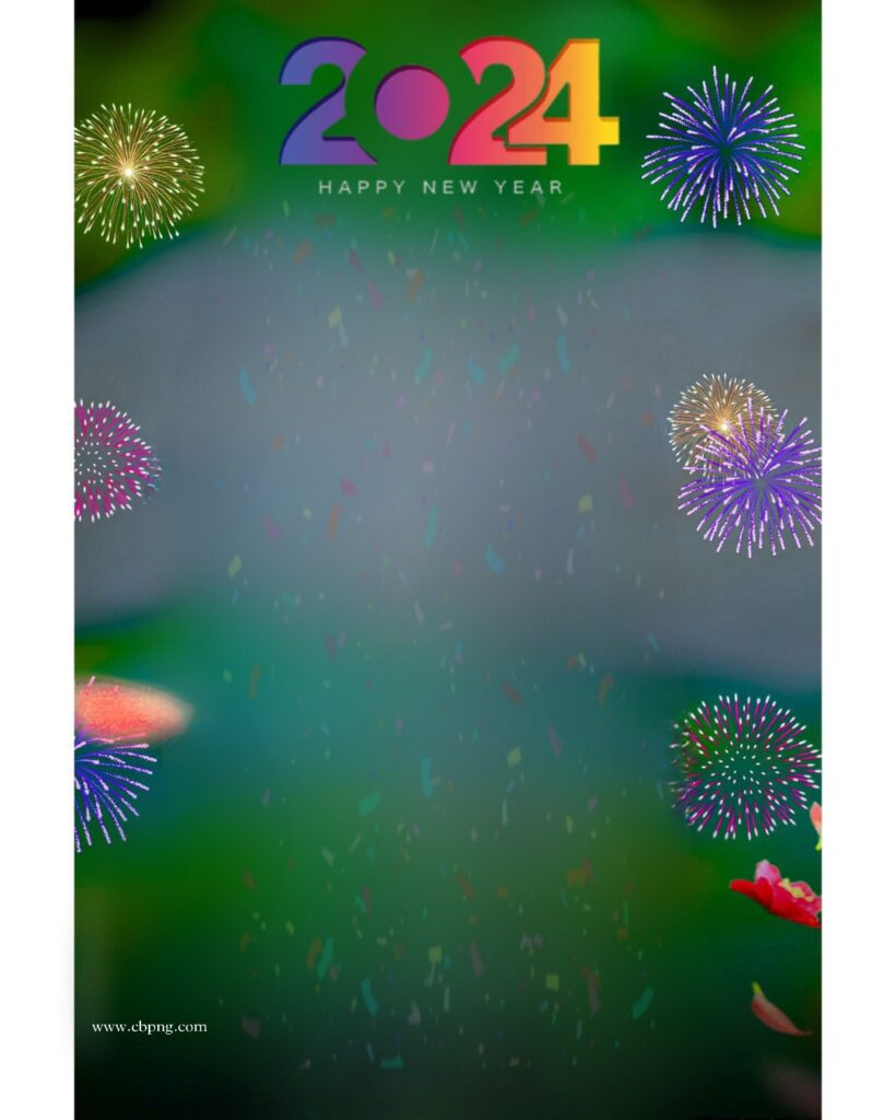 🔥 Happy New Year 2024 HD Photo Editing CB Background