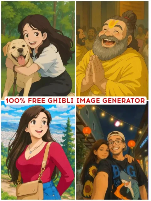 New Ghibli Ai Photo Editing - 2025
