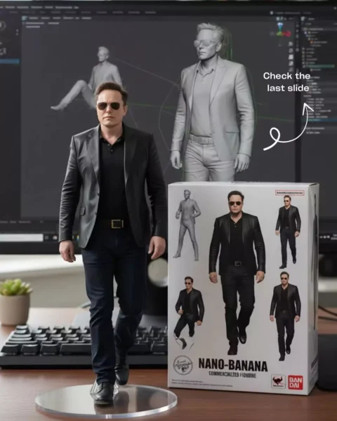 Instagram Trending 3d Photo Editing Prompt