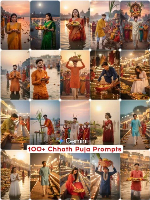 Chhath Puja Ai Photo Editing Prompts Gemini 2025