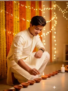 Diwali Ai Photo Editing Prompt Google Gemini For Boys