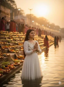 Google Gemini Chhath Puja Ai Photo Editing Prompts For Girls