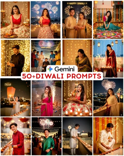 Google Gemini Diwali Ai Photo Editing Prompts