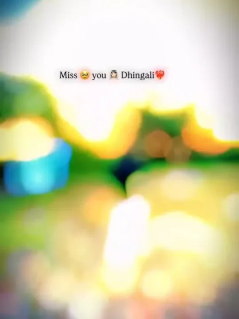Miss You Dhingali Capcut Template
