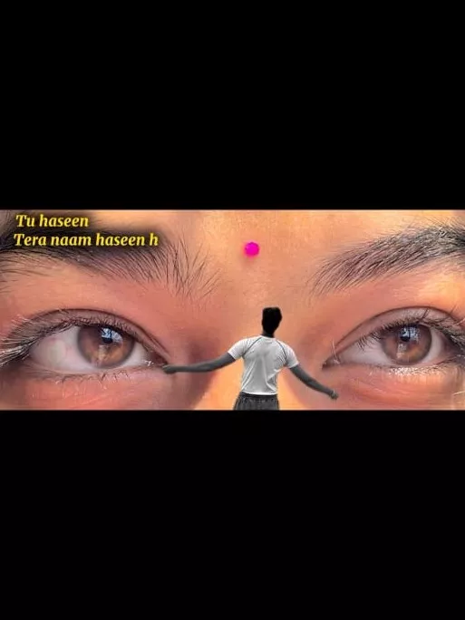 Tu Haseen Tera Naam Haseen Capcut Template