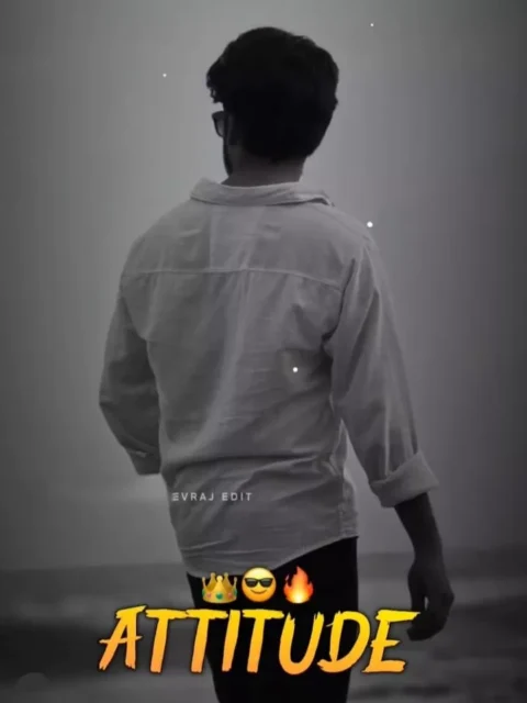 Attitude Lyrics Gujarati Capcut Template